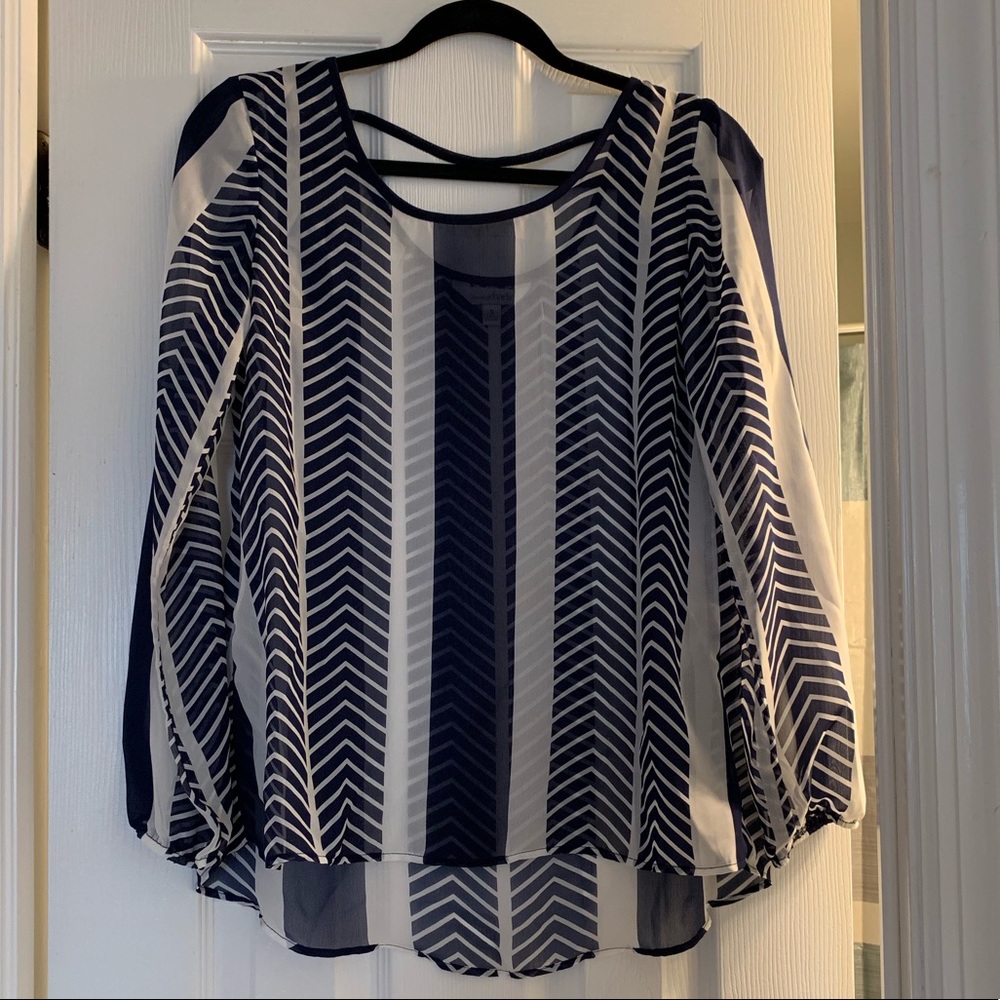 Charming Charlie: Size Small Sheer Top